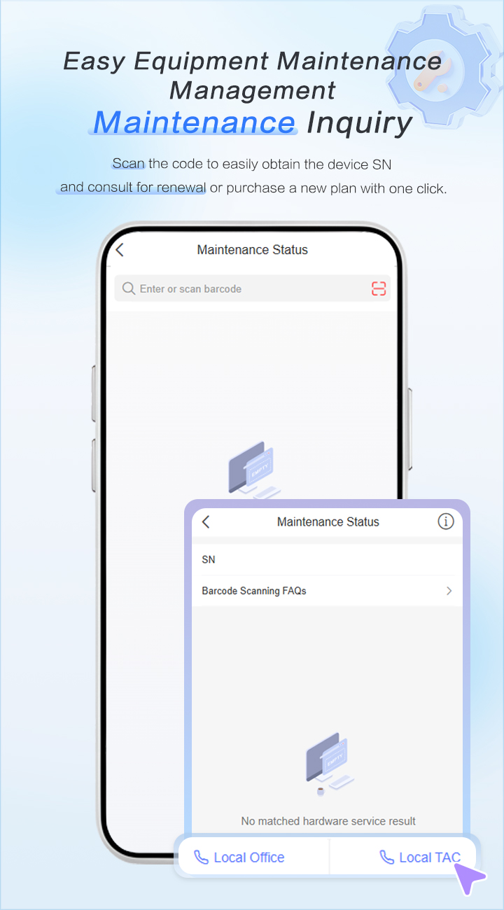 Huawei HiKnow app, one-stop project delivery, maintenance, product document, and community communication