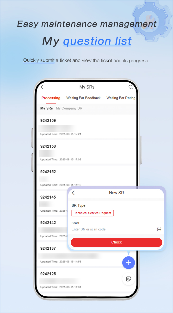 Huawei HiKnow app, one-stop project delivery, maintenance, product document, and community communication